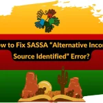 How to Fix SASSA “Alternative Income Source Identified” Error?